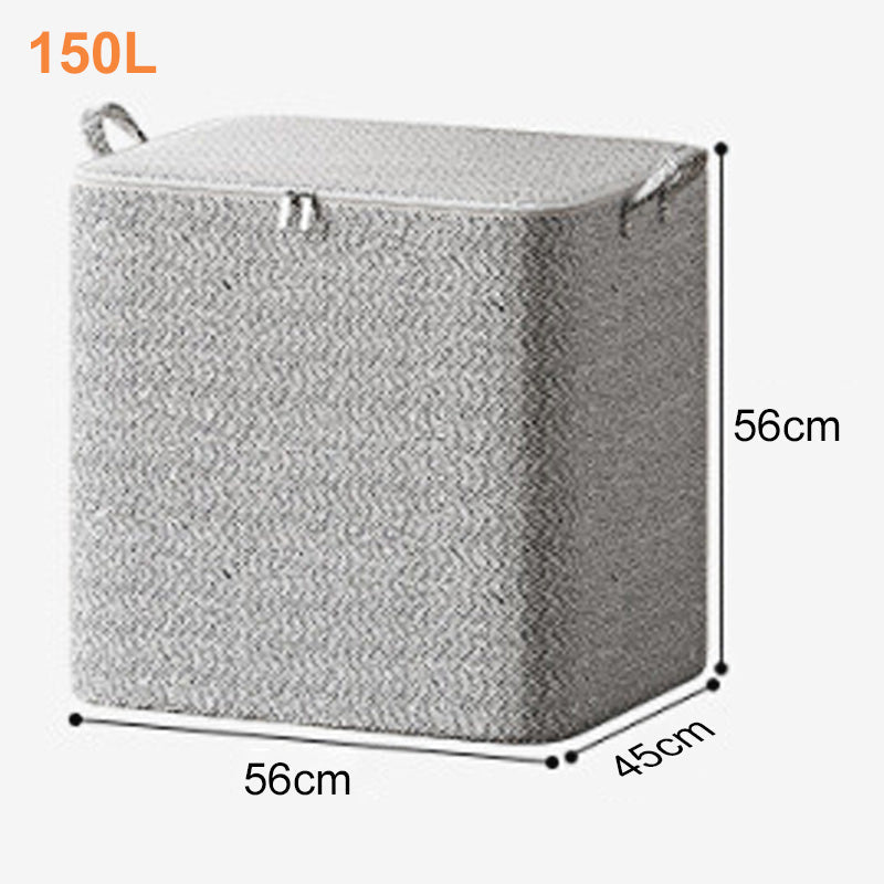 🔔 50 % RABATT🔥Extra stor förvaringslåda med lock – mångsidig för kläder, filtar och sängkläder🛌
