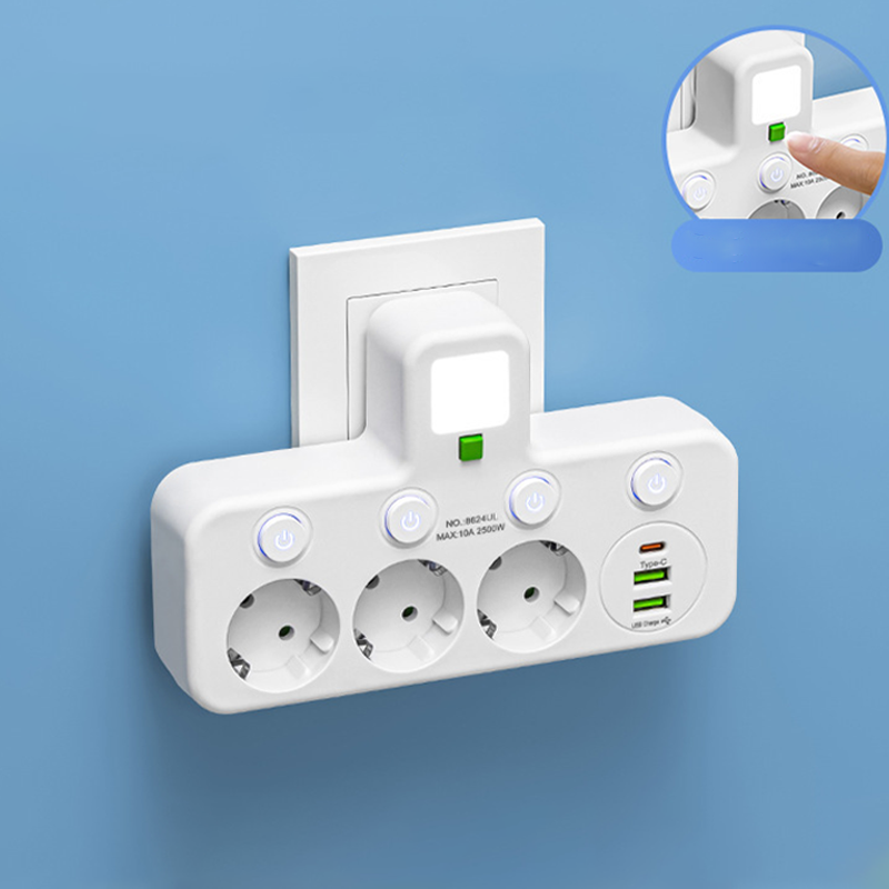 🔌2026 SPECIALERBJUDANDE - 60% RABATT⚡Smart grenuttag med USB-portar