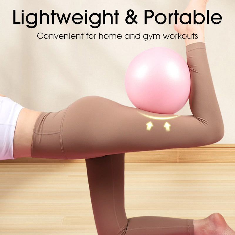 🤸 60% RABATT! ⚽ 23 cm Pilatesboll – Anti-Burst, Inklusive Pump & Perfekt för Träning & Rehab 🧘