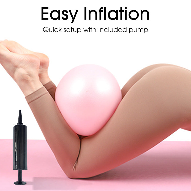 🤸 60% RABATT! ⚽ 23 cm Pilatesboll – Anti-Burst, Inklusive Pump & Perfekt för Träning & Rehab 🧘