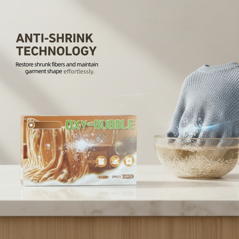 🧶 60% RABATT NU! ⚗️ Sweater Revive Tablets – Krymper inte, återställer mjukhet och är säkra för färger 🧺