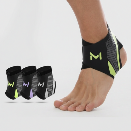 🦶 50% RABATT NU! 💪 Andningsbar Elastisk Fotledsstöd – Y-formad Kompression & Lätt Tyg – Perfekt för Löpning & Bollsporter 🏃