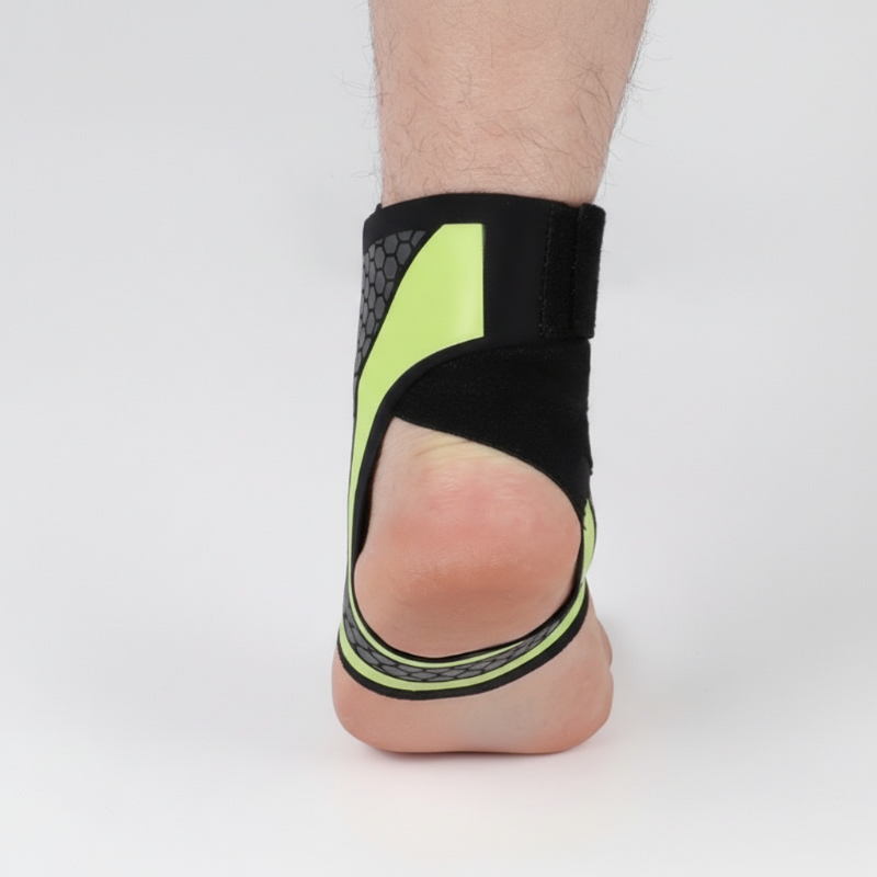 🦶 50% RABATT NU! 💪 Andningsbar Elastisk Fotledsstöd – Y-formad Kompression & Lätt Tyg – Perfekt för Löpning & Bollsporter 🏃
