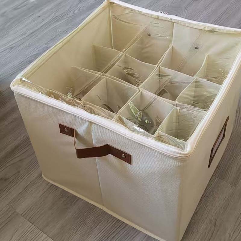 👟 50 % RABATT NU! 🧺 Förvaringslåda för skor i tyg – hopfällbar design, stor kapacitet & dammtät – perfekt för garderob och sovrum 🏠