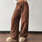 👖 60% RABATT! 💃 Dam Corduroybyxor – Löst sittande, Mjukt Tyg & Perfekt för Vardag & Ledighet ✨