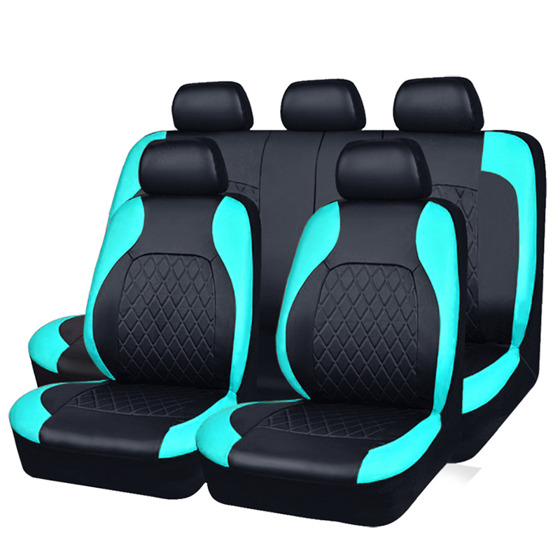 🚗 50% RABATT NU! 9‑delars universellt lädersätesöverdragsset – lyxigt, andningsbart & airbagkompatibelt – perfekt för bil, SUV och pickup 🛋️✨