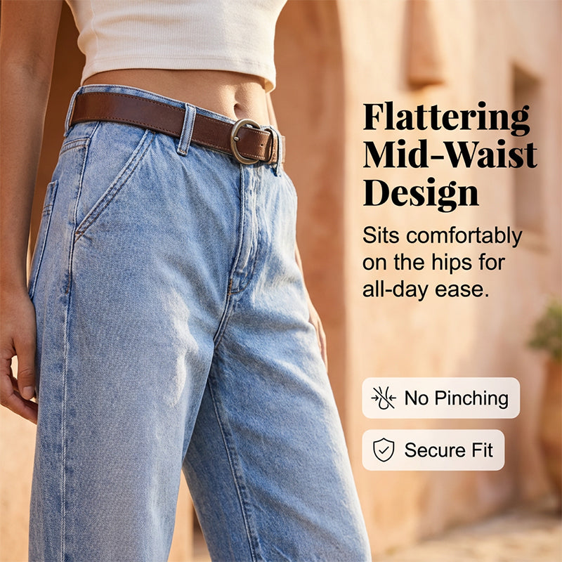 🌟 Dam high waist vida jeansshorts – Benlängande & vintage tvätt – Casual croppade byxor – perfekta för sommar, strand eller en ledig dag 👒
