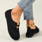 🥿 50% RABATT NU! 🎀 Bekväma Slip-On Fuskmockasiner – Lätta Att Ta På, Rund Tå & Tidlösa Färger 💫