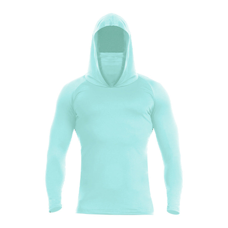 🏃 50% RABATT NU! ☀️ Herr Lättvikt Snabbtorkande UV-Skydd Hoodie – Andningsbar & Perfekt För Utomhusaktiviteter 🏕️