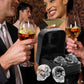 ✨ Köp 1 få 1 GRATIS🎁💀  🧊 DIY Silikonform Dödskalle Isbitar – Livsmedelsgodkänd, Långsamt Smältande & Perfekt För Whiskey, Cocktails & Halloweenfester 🎃