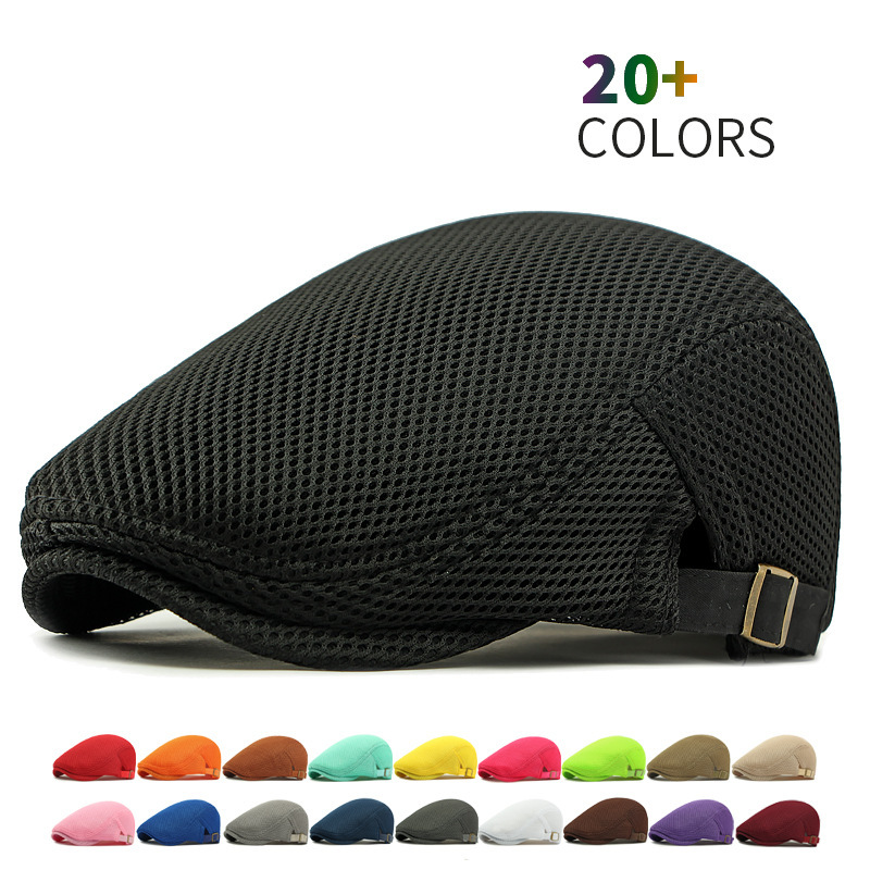 🧢 55% RABATT NU! 🌬️ Andningsbar gubbkeps – nättyg, justerbar rem (55–60 cm) & inbyggt svettband 🧢💨