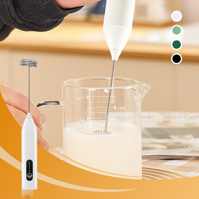 🥤 50% RABATT NU! ⚡ Elektrisk Drinkskummixare – 3 Hastigheter & USB-Återuppladdningsbar ☕