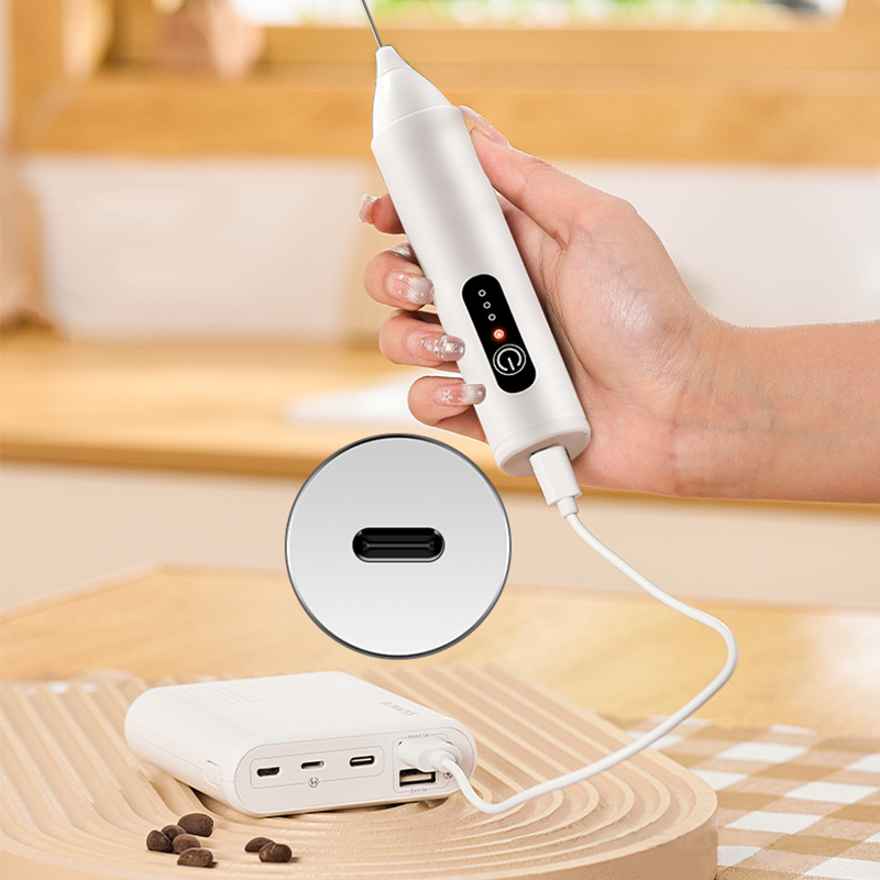 🥤 50% RABATT NU! ⚡ Elektrisk Drinkskummixare – 3 Hastigheter & USB-Återuppladdningsbar ☕