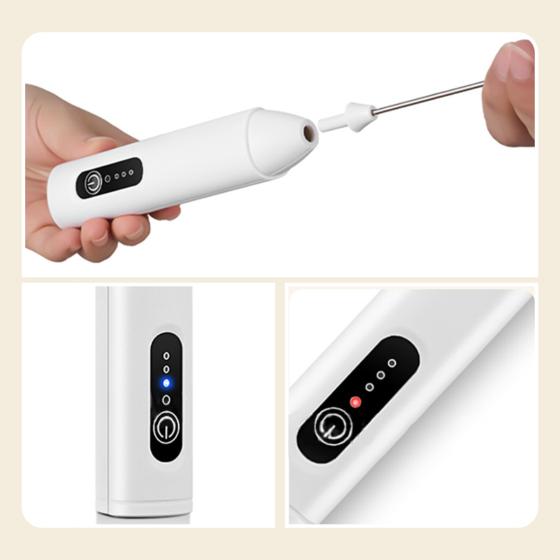 🥤 50% RABATT NU! ⚡ Elektrisk Drinkskummixare – 3 Hastigheter & USB-Återuppladdningsbar ☕