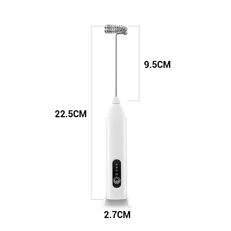 🥤 50% RABATT NU! ⚡ Elektrisk Drinkskummixare – 3 Hastigheter & USB-Återuppladdningsbar ☕