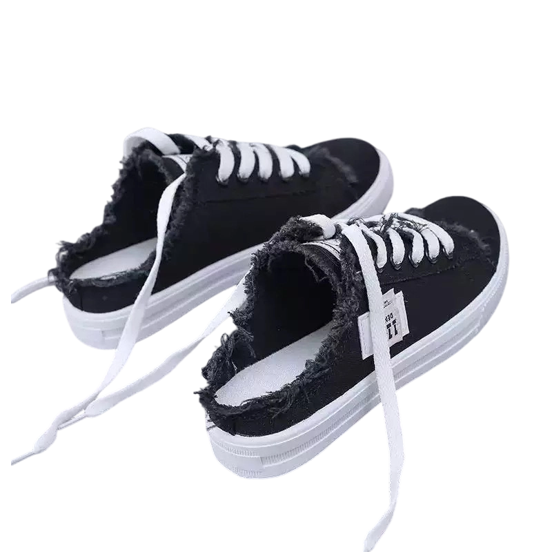 👟 52% RABATT! 👖 Damernas Denim Mule Sneakers – Slip-on Design, Bekväm Sula & Perfekt För En Avslappnad, Trendig Sommarlook ☀️