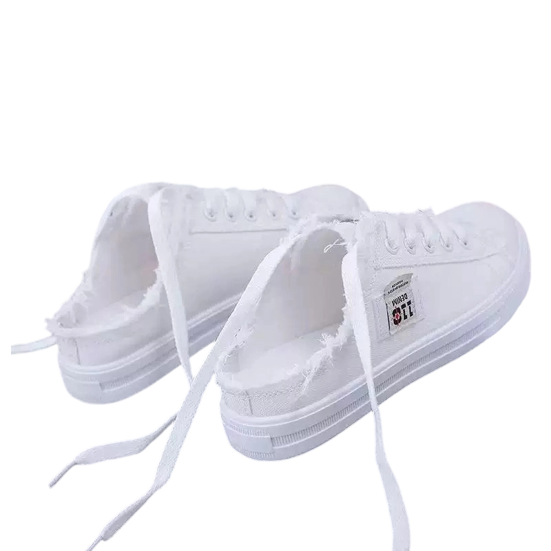 👟 52% RABATT! 👖 Damernas Denim Mule Sneakers – Slip-on Design, Bekväm Sula & Perfekt För En Avslappnad, Trendig Sommarlook ☀️