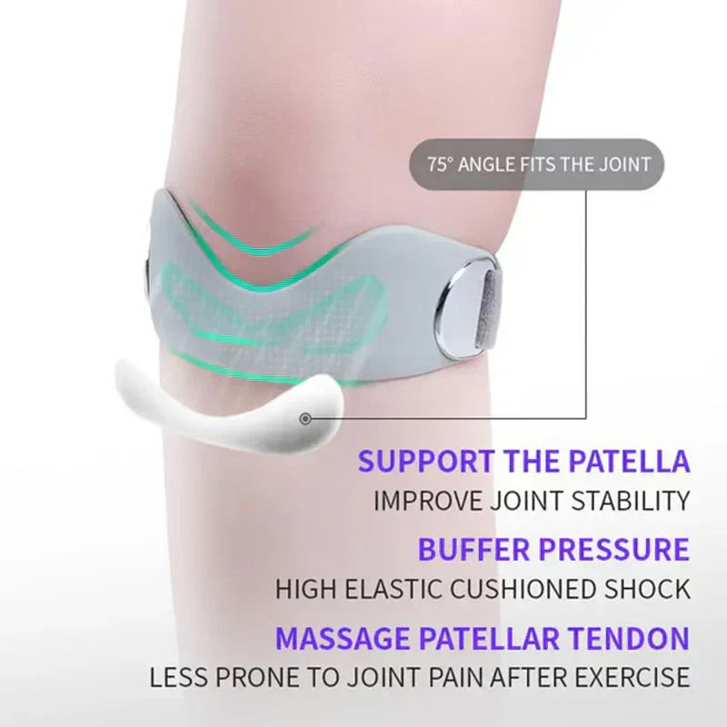 🔥50% RABATT! 🔥Silikonpatellaknäband för lindring av knäsmärta