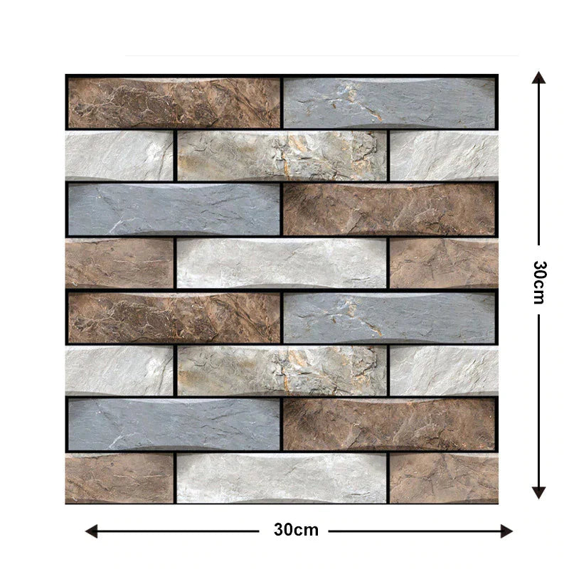 Self-adhesion 3D Stereo Stickers（2PCS）