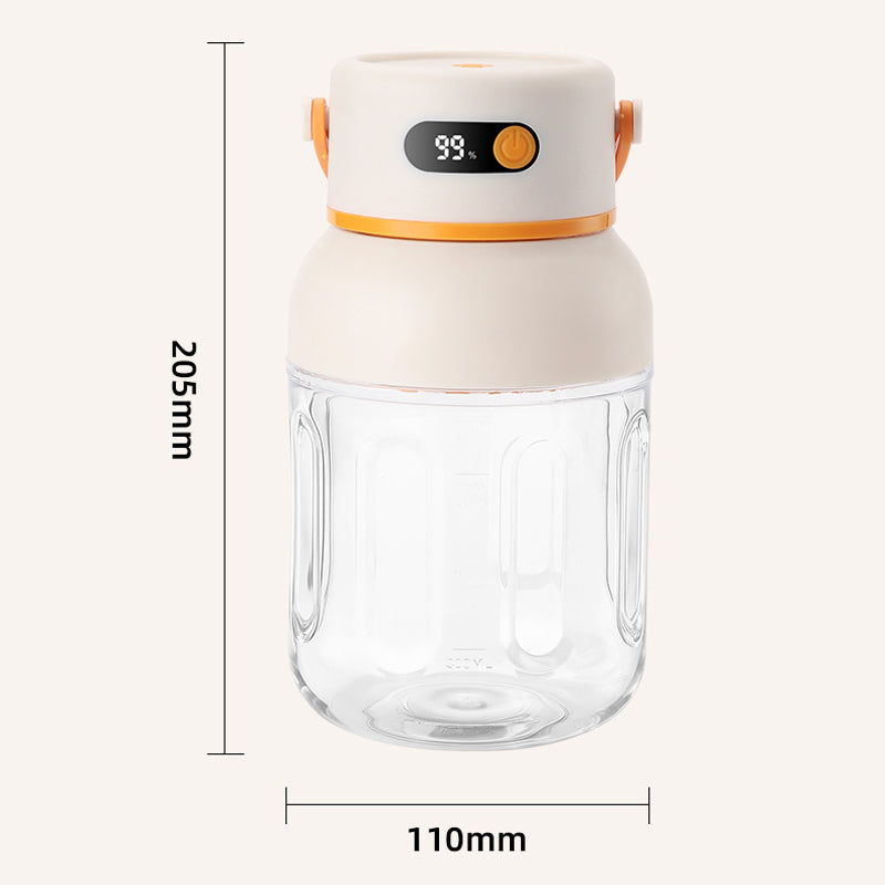 🔥50% RABATT!🔥🍓 Bärbar personlig mixer för milkshakes och smoothies | USB-laddningsbar minijuicekopp