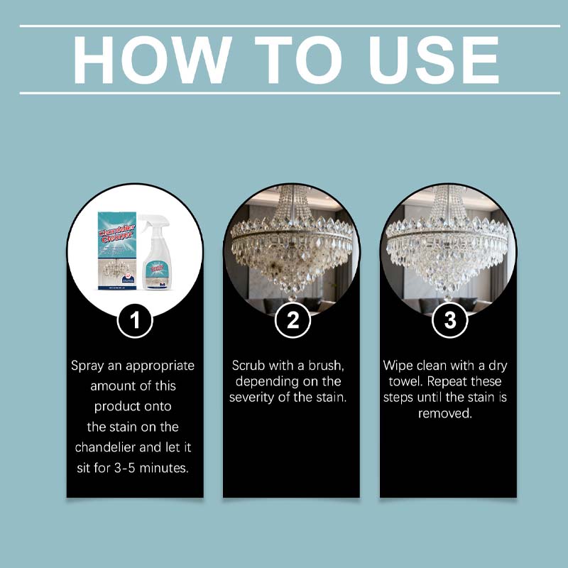 💡50 % RABATT🧼 Rengöringsspray för belysningsarmaturer | Effektiv fläckborttagning · Skonsam mot alla material och lämnar inga rester · Skyddar metall mot rost · Passar ljuskronor och dekorativa lampor