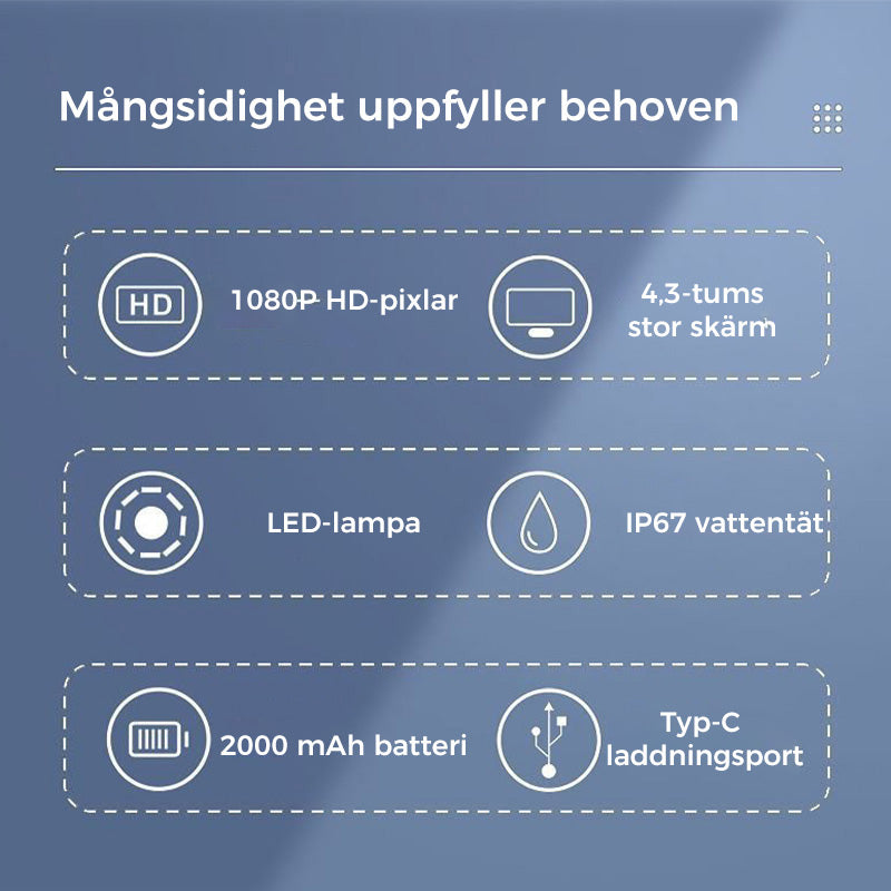 🔥50% rabatt 🚀Underhållsspecifikt endoskop