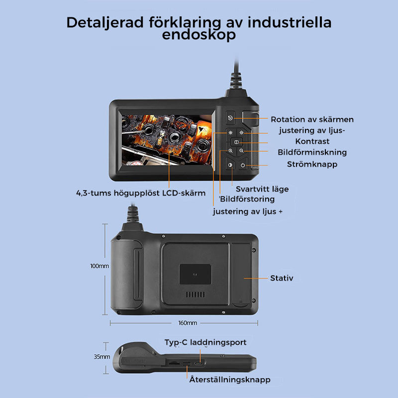 🔥50% rabatt 🚀Underhållsspecifikt endoskop