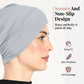 👒 Köp 1 få 1 GRATIS!🌸 Mjuk Stretch Turbanmössa – Mjölksilke, Anti-Halk, Döljer Hårvolym & Multifunktionell, 11 Färger 👒🌸