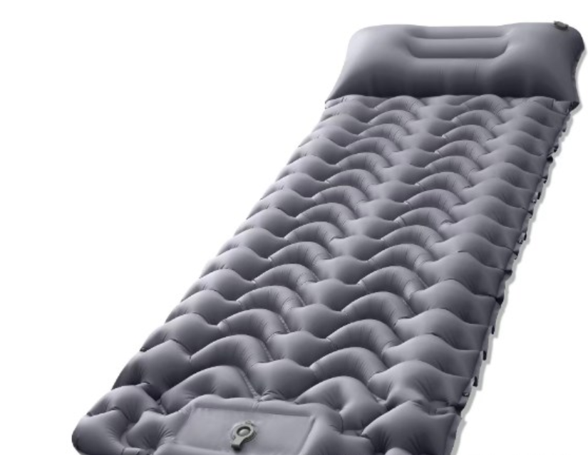 ⛺ 50% RABATT NU!☁️ Utomhustält Uppblåsbar Kudde – Ultrakomfort & Snabb Uppblåsning – Portabel Campingmadrass för Vandring 🎒