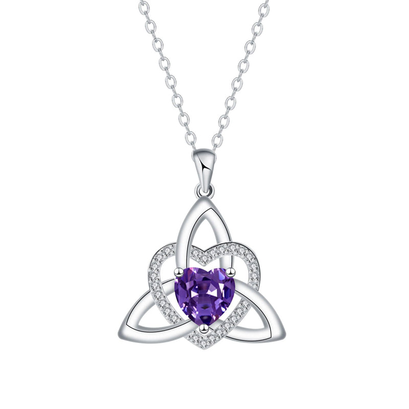 💎 50% RABATT! ⏳ Halsband med hjärtformad hänge i keltisk knutstil – Intrikat design, tidlös symbolik & perfekt som en meningsfull gåva för nära och kära ❤️