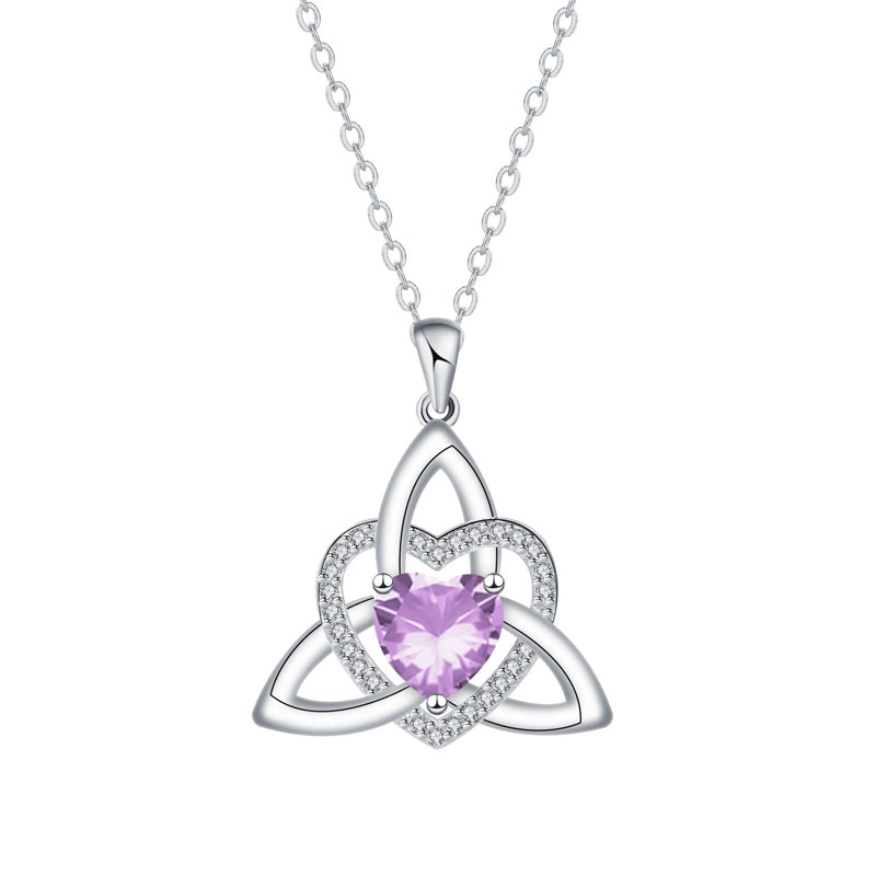 💎 50% RABATT! ⏳ Halsband med hjärtformad hänge i keltisk knutstil – Intrikat design, tidlös symbolik & perfekt som en meningsfull gåva för nära och kära ❤️