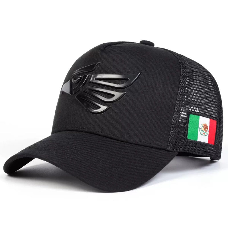 🥳REA 2026🥳 💥50 % RABATT! 🔥Unisex-baseballkeps med etikett med mexikansk örn
