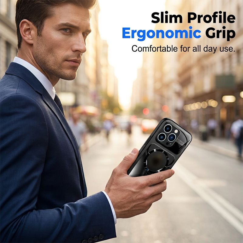 📱 50% RABATT! ⏰ Stilrent stötsäkert mobilskal med magnet – Robust, militärklassat stöd & inbyggd magnetring – perfekt för bilfäste och vardagsstötar 🧲