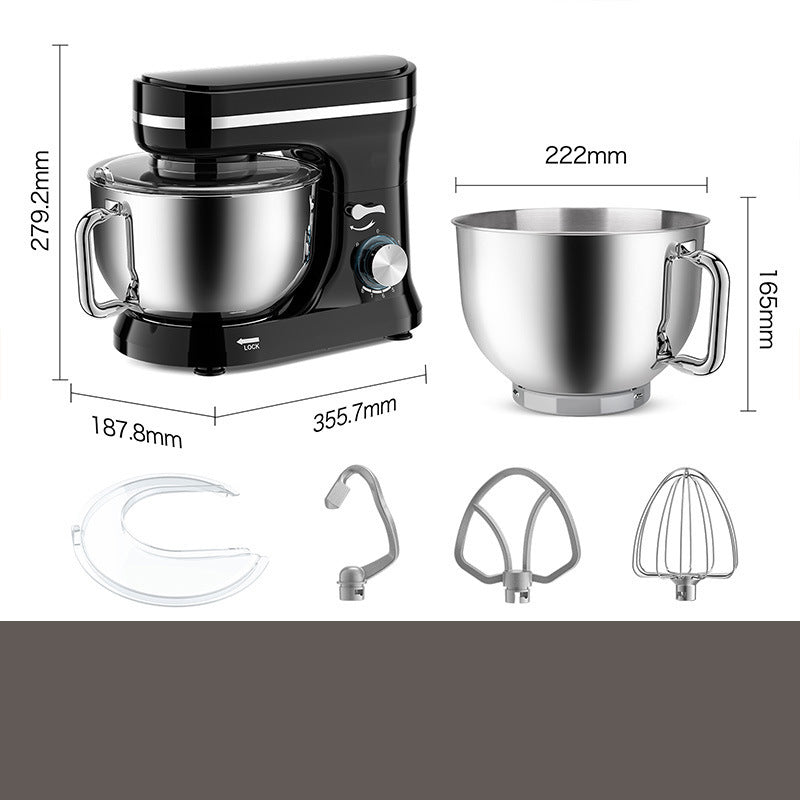 🥄 50 % RABATT NU! ⚡ Kraftfull elektrisk köksmixer – 5 hastigheter, vispar i rostfritt stål och halkfri bas – perfekt för deg, smet eller vispgrädde – kraftfull och tystgående 🍰