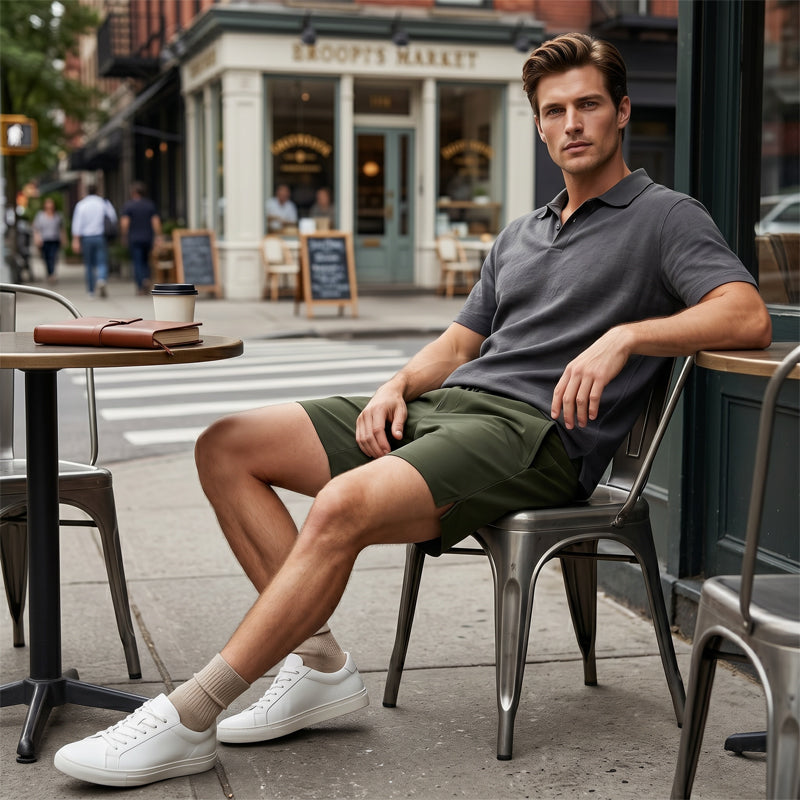 🩳 LIMITED-TIME 50% OFF! ✨ Men's Casual Outdoor Shorts – Drawstring, Quick-Dry, Comfortable 🍁
