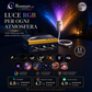 🌌 50 % RABATT NU! 💫 USB-lampa med stjärnhimmelprojektion – 13 utbytbara filmskivor & flexibel hals – perfekt för sovrummet ✨