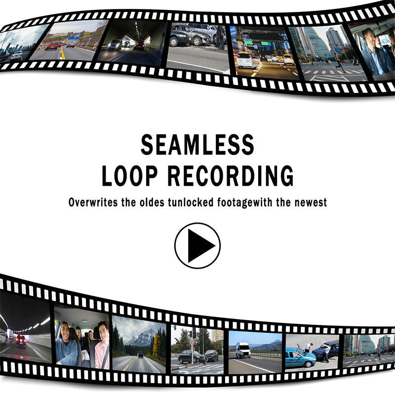 🚗 HD 1080P Flerlins Bilkamera med Nattseende – 4 eller 5 Linser, Tydlig Täckning Dag & Natt – Loop-inspelning, G-sensor & 24-timmars Parkeringsövervakning ✨