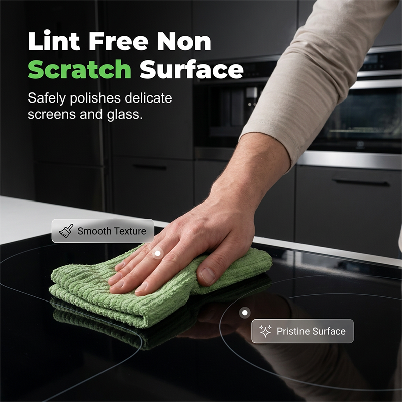 🧻 50 % RABATT NU! ✨ Rivbar mikrofiberduk – tjock, superabsorberande & tar bort fett utan ansträngning 🧼