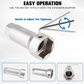 🔩 50 % RABATT NU! 🛠️ 10-Piece Axle Spindle Thread Chaser Set – premium Cr-Mo stål, 8 storlekar & portabel förvaringsväska – perfekt för fordonsreparation 🚗
