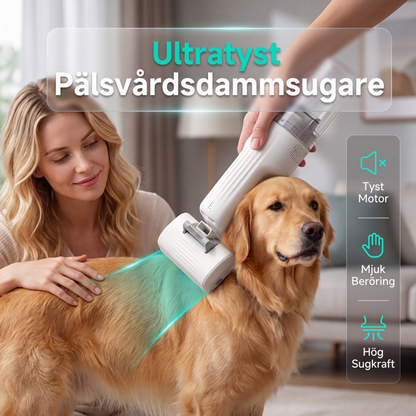 🐱 50 % RABATT NU! 🐶 Ljudsvag dammsugare för djurhår – ultra-tyst, 10000Pa sugkraft & lättvikt – perfekt för möbler, bilsäten och mattor 🧹