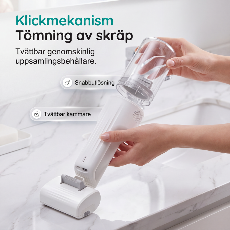 🐱 50 % RABATT NU! 🐶 Ljudsvag dammsugare för djurhår – ultra-tyst, 10000Pa sugkraft & lättvikt – perfekt för möbler, bilsäten och mattor 🧹