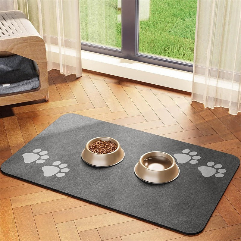 🐾 50 % RABATT NU! 🍽️ Vattentät matplatsmatta för husdjur – lätt att torka av, halkfri & skyddar golvet mot spill och fläckar 🐶