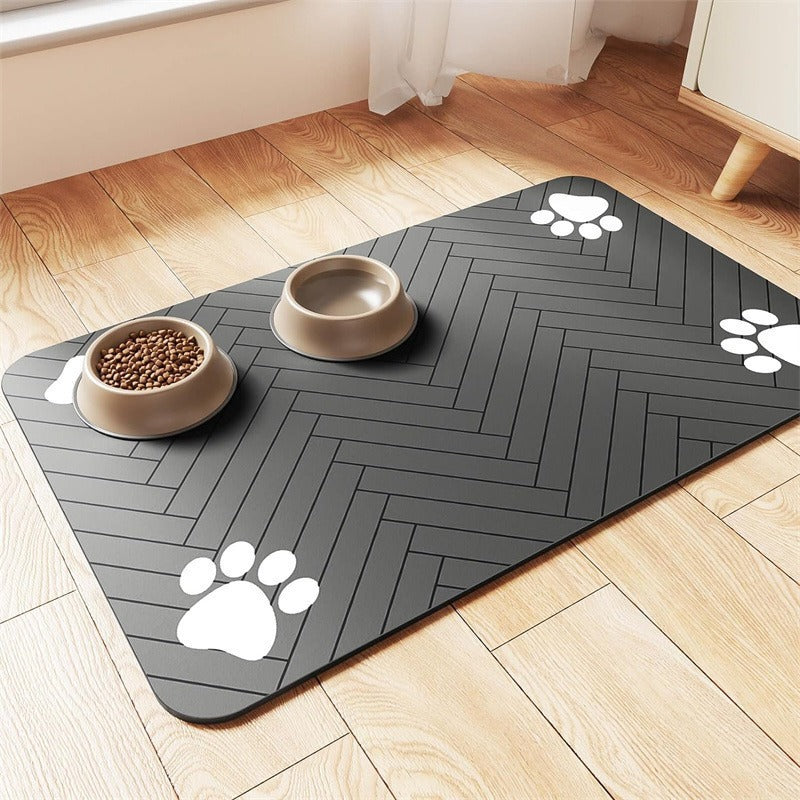 🐾 50 % RABATT NU! 🍽️ Vattentät matplatsmatta för husdjur – lätt att torka av, halkfri & skyddar golvet mot spill och fläckar 🐶