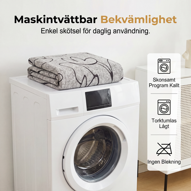 Universellt elastiskt sofföverdrag