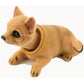 🐶 Söt hund-bobblehead – nickar vid varje kurva – 10 raser, mjuk plysch, guldkedja – sprider glädje under varje bilresa 🚗