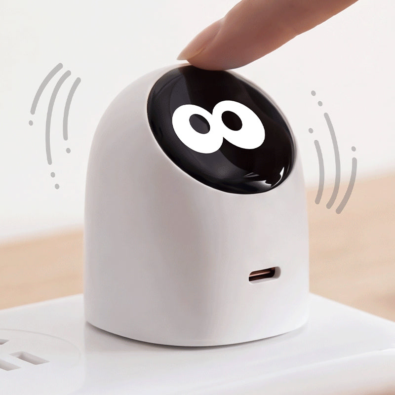 🔥 50 % RABATT! ⏰Söt, smart och interaktiv skrivbordsladdare med skärm🔋