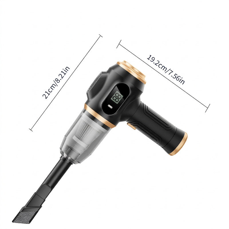 🚗 50% RABATT NU! 🔋 Bärbart Bilvårdsset med Snabbladdning via USB-C – 12000Pa Sugkraft & 4-i-1 Funktion – Perfekt för Bil & Hem 🧹